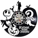 The Nightmare Before Christmas Love Story Wall Clock