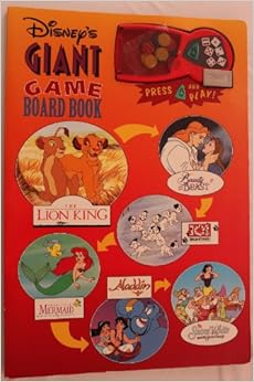 Disney's Giant Game Board Book: Diane Mineau, Graphic Design: ZAPP ...