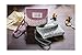 GLCON [set of 2] Calico Fabric Portable Purse Pouch Bag with Strap,Inner Pocket Zipper Enclosure and Durable Exterior,Universal Carrying case for Lipstick Coins ID Credit Card Headset USB Cable Keys