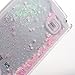 Galaxy Note 4 Case, ikasus Galaxy Note 4 [Liquid Bling] Case, Creative Design [Flowing Liquid] Floating Luxury Bling Glitter Sparkle Love Heart Hard Case for Samsung Galaxy Note 4 (Love:Pink)