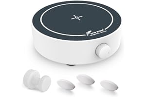 LAB FISH Laboratory Magnetic Stirrer 1800PRM Magetic Mixer Max Stirring 3000ml Capacity Stir Plate with 3 PCS Stir Bar Egg for Lab and Homebrew