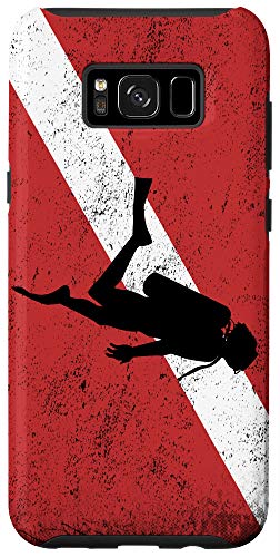 Galaxy S8+ Scuba Diving Flag for Divers Case