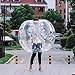 Happybuy Inflatable Bumper Ball 4ft Diameter Bubble Soccer Ball Blow Up Toy in 5 Min Inflatable Bumper Bubble Balls for Adults or Child