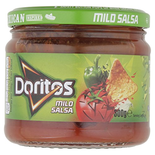 DoritosMild Salsa Vegetarian Dip, Perfect for Sharing 300 g (Case of 6)