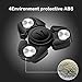 MECULE Fidget Spinner EDC Toy Premium Hand Spinner Durable ABS Original Design Tri Spinner Relieves Stress and Anxiety, Black