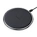 CHOETECH Wireless Charger, Qi Certified Zinc-Alloy & PU Ultra-Slim 10W Max Wireless Charging Pad, Compatible iPhone XS/XS Max/XR/X/8/8+, Galaxy Note 10/S10/S10+/S10E, 5W all Qi Enabled Devices primary
