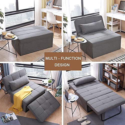 GOOGIC Convertible Chair Bed, 3in1 Folding Sofa Bed Chair with