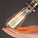 INNOCCY Edison Light Bulb , 60W E26 E27 Vintage Bulb Dimmable ST64 Antique Squirrel Cage Light , 2300K , 240 Lumens , Pack Of 12