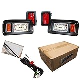 Performance Plus Carts Club Car DS Golf Cart Full LED Headlight Tail Light Kit 1993-Up