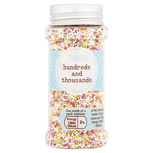 Tesco 100 S And 1000 S Sprinkles 85g Amazon Co Uk Grocery