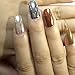 PrettyDiva Rose Gold Chrome Nail Powder 2g Mirror Effect Nail Powder Manicure Pigments