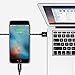 iPhone Charger SPEATE Lightning Cable 3PCS 3FT 6FT 10FT Nylon Braided Data Syncing Charging Cable Cord to USB Chargers Compatible with iPhoneX/iPhone8/8Plus/7/7Plus/6/6s/6Plus and More (Black+White)