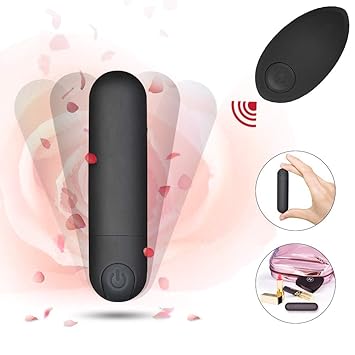 AUPLAY Minivibrator für Sie, Bullet Vibratoren mit Kabellos Fernbedienung, Klitoris und G-Punkt Stimulation Massagestab für F