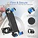 OHUI Bike Phone Mount, Full Screen Touch 360° Rotation Anti Shake Phone Mount Holder Compatible with iPhone 11/Pro Max/X/XR/XS Max/8/7/6 Plus, Samsung Galaxy S10/S10e/S9 and Other 4.5