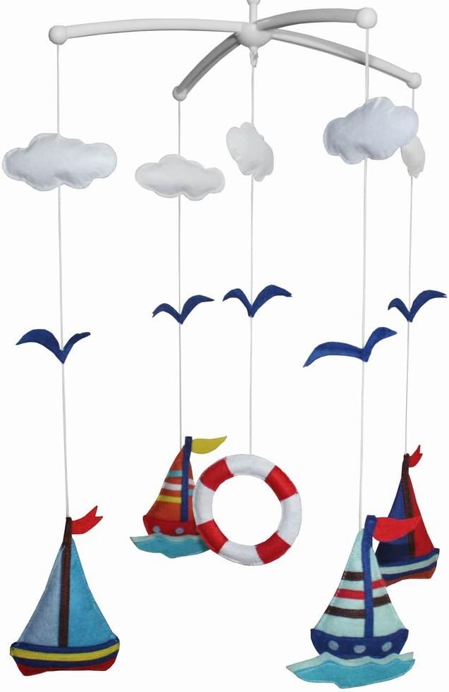 sailboat baby mobile