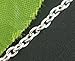 JGFinds Lightweight Cable Link Chain - 10 Meter Silver Plated Chain for Jewelry Making- Over 30 Feet, Small 2x3mm (Silver Plated) - Bulk Wholesale