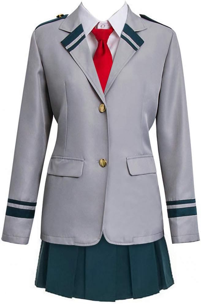 Women's My Hero Academia Boku no Hero Academia Cosplay Costume Izuku Ochako Tsuyu Blazer School Uniform