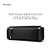 REACHER Portable Bluetooth Speaker with FM Radio, Power Bank, USB, Micro SD, 3.5 AUX (Black)
