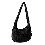 Quilted Tote Bag Large Capacity Satchel Handbag