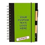 10 ECO Block Notebooks with Pens Pack