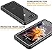 MYJOJO iPhone 7 Waterproof Case iPhone 8 Waterproof Case, 2019 Full Body Protective Shockproof Sandproof Dirtproof IP68 Underwater Outdoor Waterproof Case for iPhone 7 & iPhone 8 (Black/Clear)