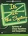 CONNECTED MATHEMATICS 3 STUDENT EDITION GRADE 8 IT'S IN THE SYSTEM: SYSTEMS OF LINEAR EQUATIONS AND INEQUALITIES COPYRIGHT 2014