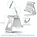 oenbopo Tablet Stand Holder, Stand Aluminum Desktop Cell Phone Tablet Holder Stand Compatible for iPad Pro iPad Mini iPad Air, iPhone XR XS MAX X 8 7 6s 6 Plus 5s, Samsung Galaxy S6 S7 S8 S9, Switch