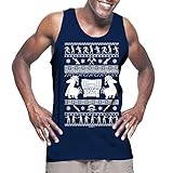 Men's Battle Royale Ugly Sweater Tank Top