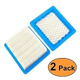 36046 Air Filter for Tecumseh Ohh60 740061 4 5.5 Hp Engines Oh95 Oh195 Ohh50 Ohh55 Ohh65 Vlv50 Vlv55 Vlv60 Vlv66 Vlv126 Replace Stens 100-450 Pack of 2