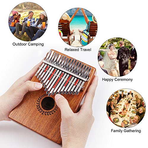 4 Kalimba+Portable+Instrument+Beginners+Instruction