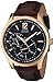 GUESS Men's U10627G1 Classic Brown Leather Watch