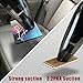 Car Vacuum Cleaner,Wietus 12V,Power:85W,3.2KPA Suction, Wet/Dry Handheld Auto Car Vacuum Cleaner,Blow Cleaner and Vacuum Cleaner Function,13.2FT(4M) cord,5-in-1 Mouths With Bag