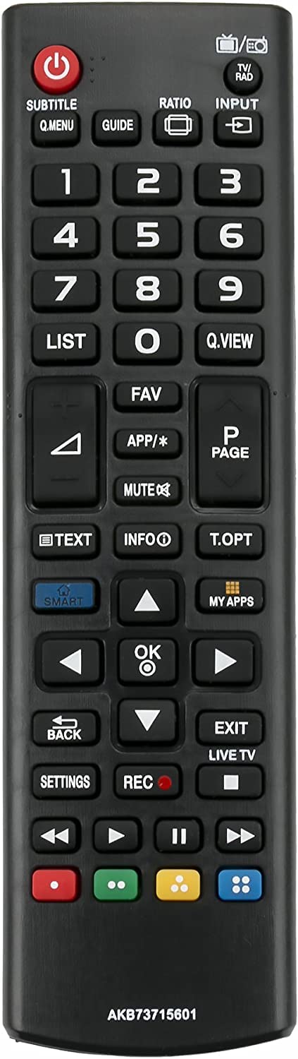 LG AKB73715601 Remote Control replacement for LG 3D smart LED TV La79 La86 La96 La97series sub AKB73715634 AKB73975728 AKB73975716