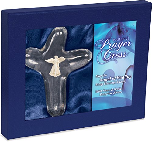 AngelStar 10717 Healing Angel Prayer Cross, 3-1/2"
