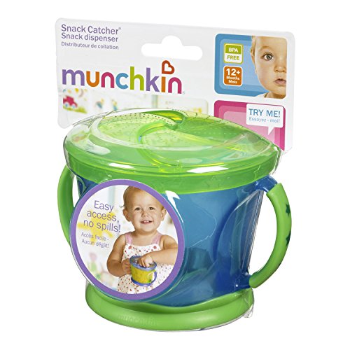 Munchkin Snack Catcher, 9 Ounce, 12+ Months, color may vary