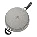 BALLARINI Parma by HENCKELS 3.8-qt Nonstick Saute Pan with Lid, Made in Italy , Durable and Easy to clean, Granite