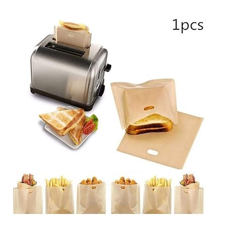 BeesClover - 1 Bolsa Reutilizable para tostadora, Resistente al ...