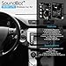 SoundBot SB360 LITE Bluetooth Wireless 4.0 Car Kit Hands-Free Wireless Talking & Music Streaming Dongle w/Magnetic Mounts + Built-in 3.5mm Aux Cable