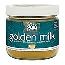 Gaia Herbs Golden Milk with Organic Turmeric Powder and Ashwagandha,3.7 Oz