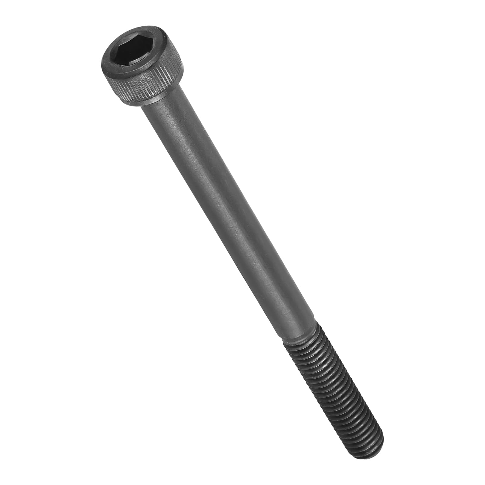 METALLIXITY Socket Head Cap Screws(M6-1x75mm)10Pcs, Carbon Steel Allen Socket Drive DIN912/ISO4762 Metric Oxide - Machine Grade 12.9 Internal Hex Screw UNC Coarse, Black