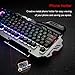 RedThunder K900 Gaming Keyboard – LED Backlit, Phone Holder, Hand Rest, Brushed Metal Cover – Durable, Ergonomic, Quiet, Waterproof – Computer Laptop PC Mac Gamer(Black)thumb 4