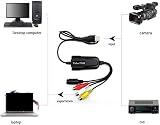 Potadak USB 2.0 Video Capture Card CVBS Converter Audio Video for PC DVD view 4