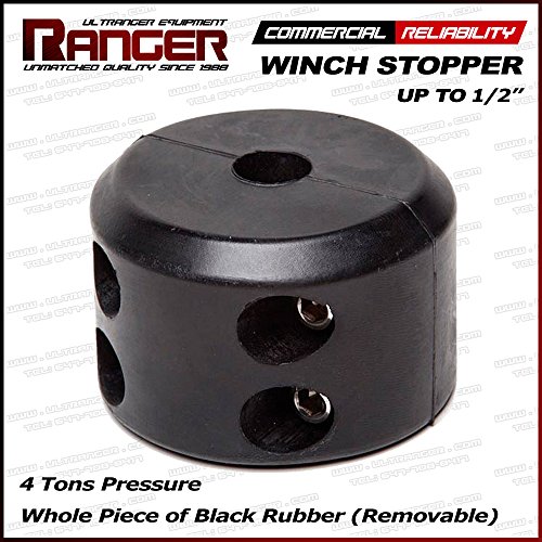 image for Ranger Removable Winch Stopper Line Saver for Up to 1/2