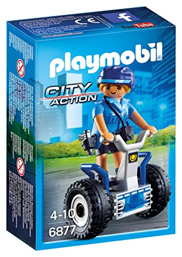 PLAYMOBIL® 6877 City Action Policewoman with Balance Racer