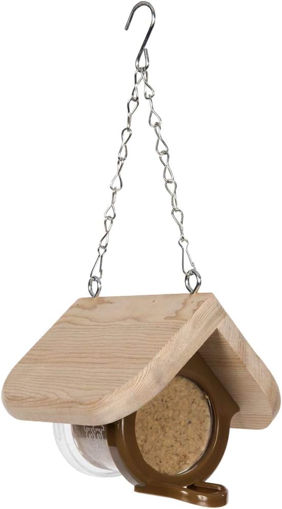 Jacobi JayneFB-THH Flutter Butter Treehouse Hanging Feeder, Wood
