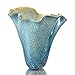 Viridian Bay Following Seas Glass Vase