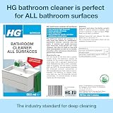 HG Bathroom Cleaner Spray 500ml - All-Surface & Limescale Remover view 2