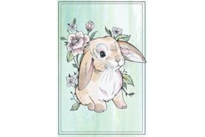Bunny Notebook - Bunny Journal: with BUNNIES INSIDE! This 6x9 inch Rabbit Journal / Rabbit notebook has lined pages for a bun