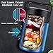 SSAWcasa Container for Hot Food, 27oz Soup Container for Adults, Wide Mouth Stainless Steel Food Jar, Insulated Lunch Container with Spoon & Handle, Leak Proof Thermal Bento Box Flask Meal Carrier