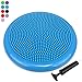 Trideer Inflated Stability Wobble Cushion with Pump, Extra Thick Core Balance Disc, KIDS Wiggle Seat, Sensory Cushion for Elementary School Chair (Office & Home & Classroom)
